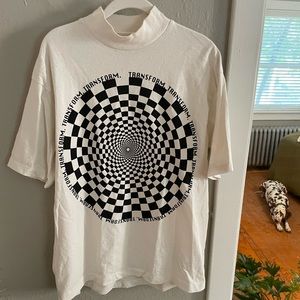 Urban Outfitters New Wave Mock Neck Tee